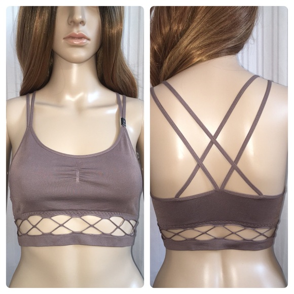 Victoria's Secret Other - New Victoria's Secret Criss Cross Strappy Back Bra